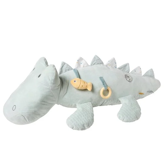 Roméo, Jules & Sally Doudou d'Activités   Crocodile        90 x 25 cm   de               Nattou
