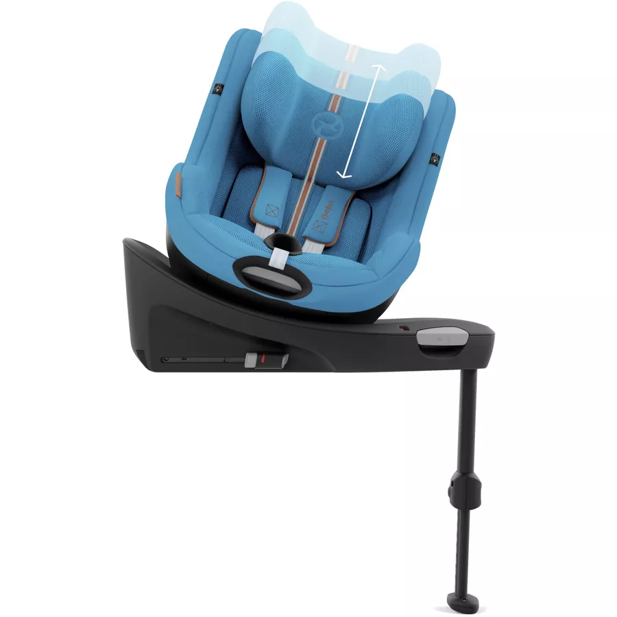 cybex GOLD Sirona G i-Size Plus Beach Blue mit Basisstation Base G
