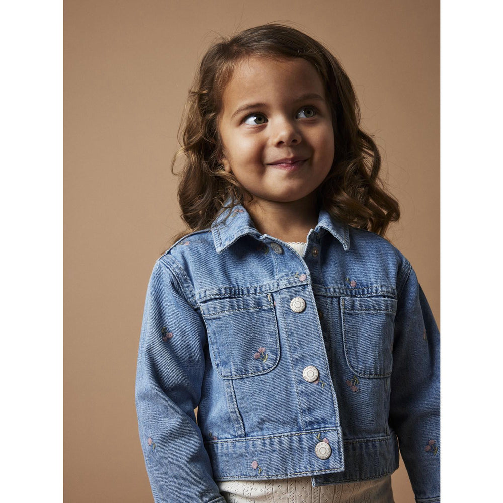 Køb Name It Light Blue Denim Piper Denim Jakke