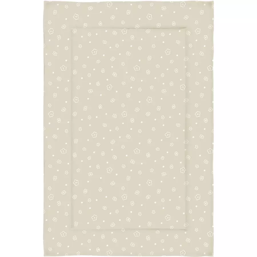 SONNE Krabbeldecke taupe 100 x 140 cm