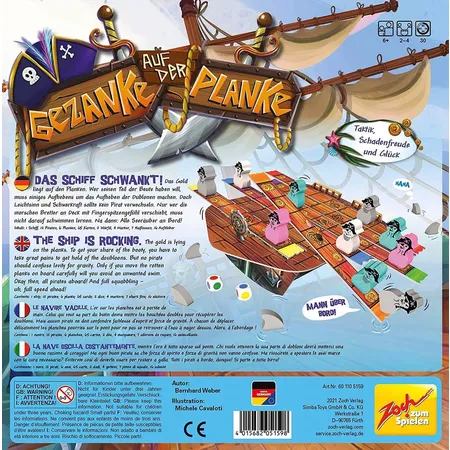 Zoch Gezanke auf der Planke