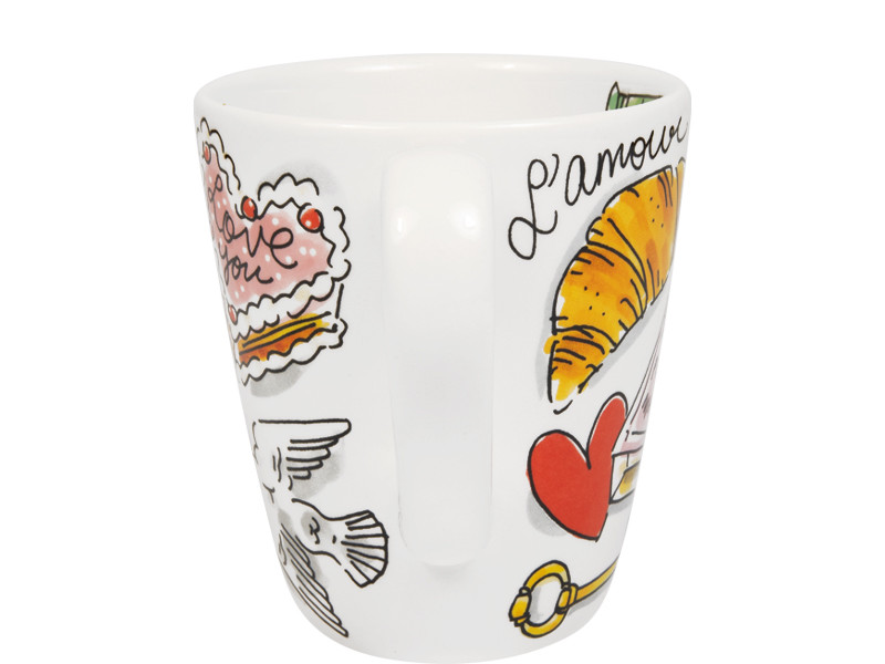Beker 0.35L Valentijn Monsieur