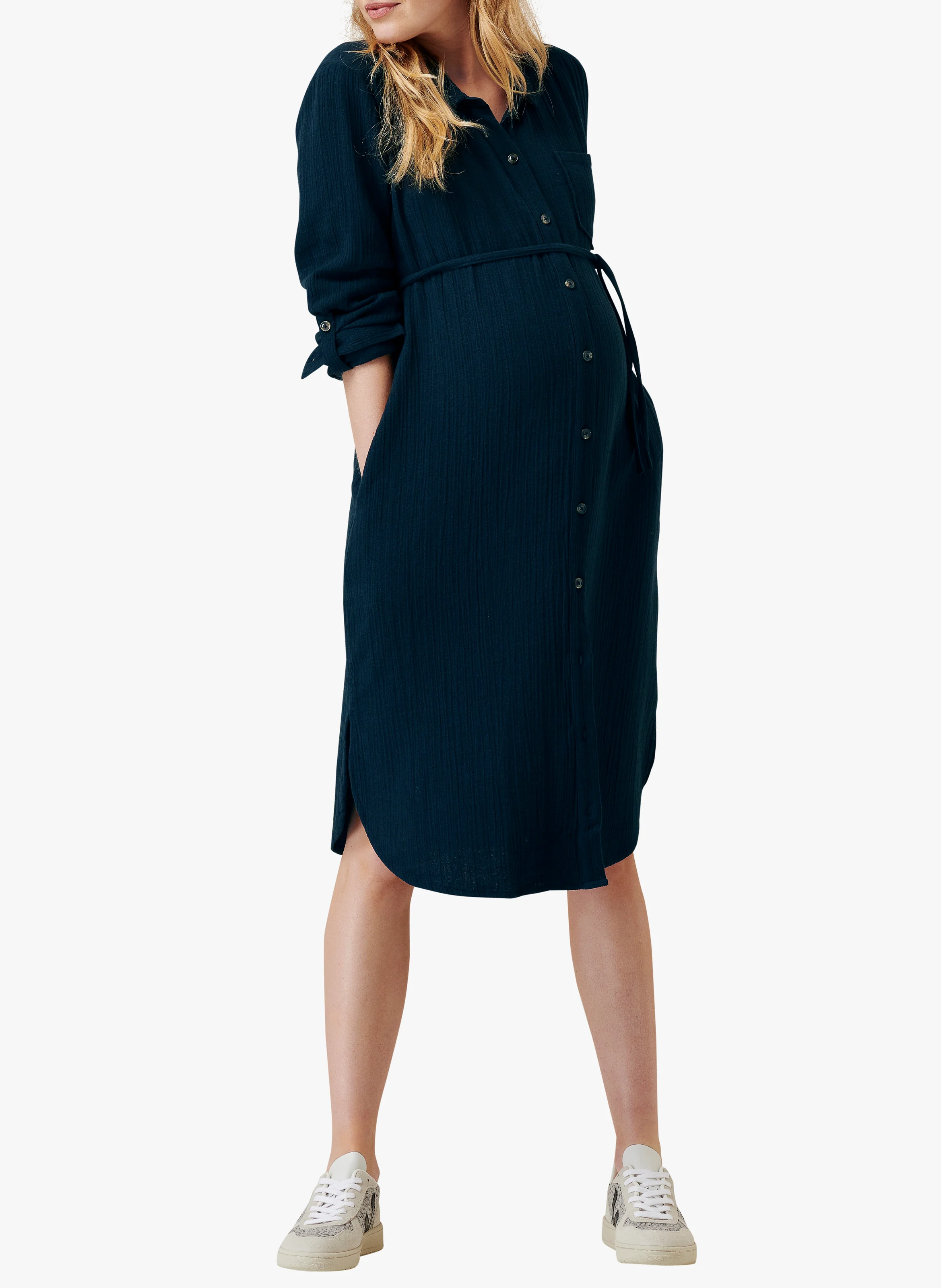 ONIX - Robe de grossesse | Bleu