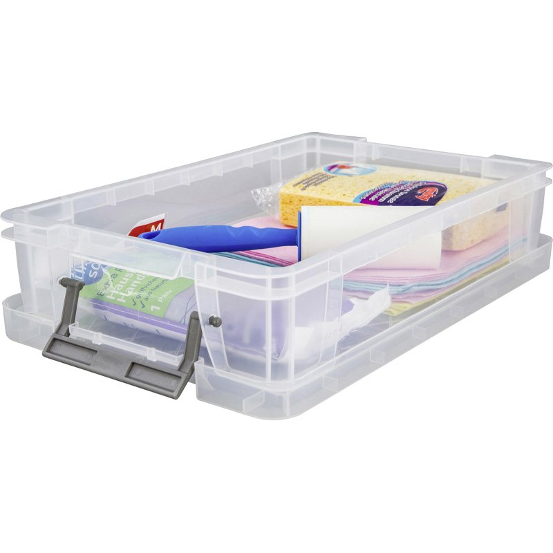 Boîte de rangement plastique 5,5 L WHITEFURZE Allstore - incolore