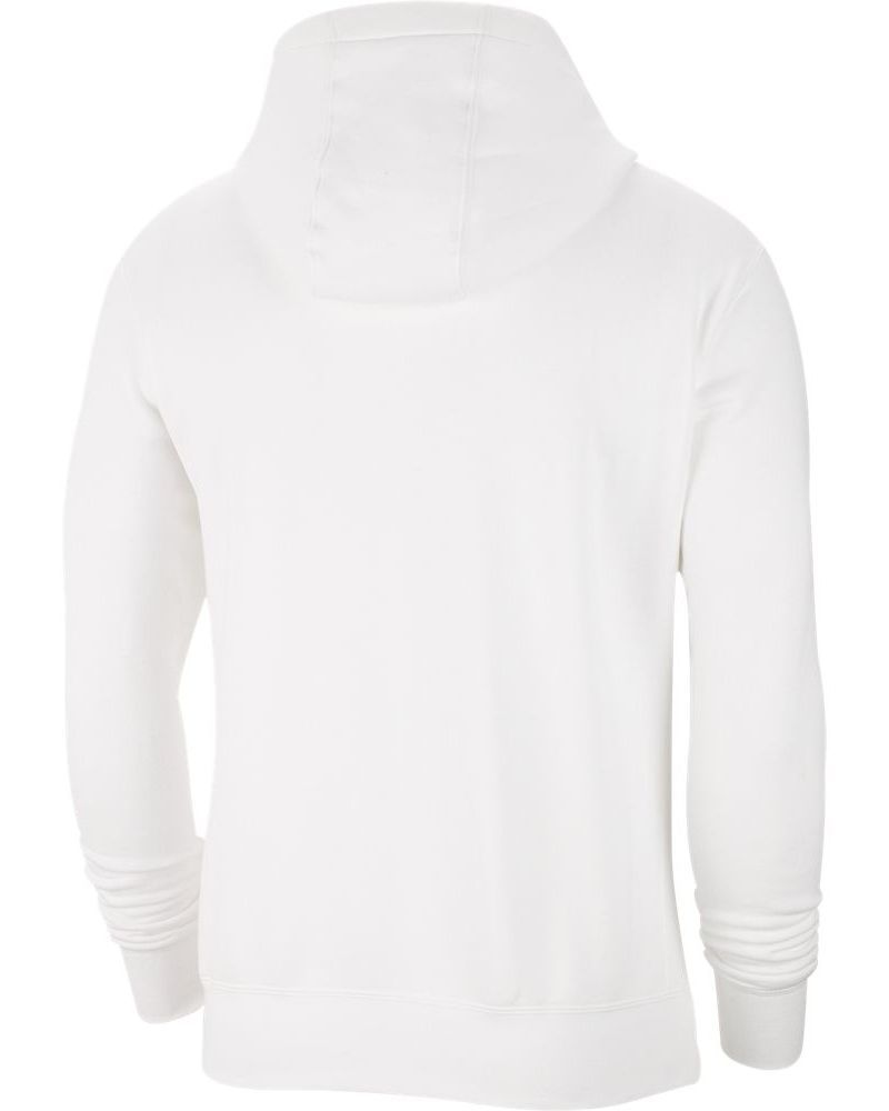 Sweat zippé à capuche Nike Sportswear Club Fleece Blanc pour homme