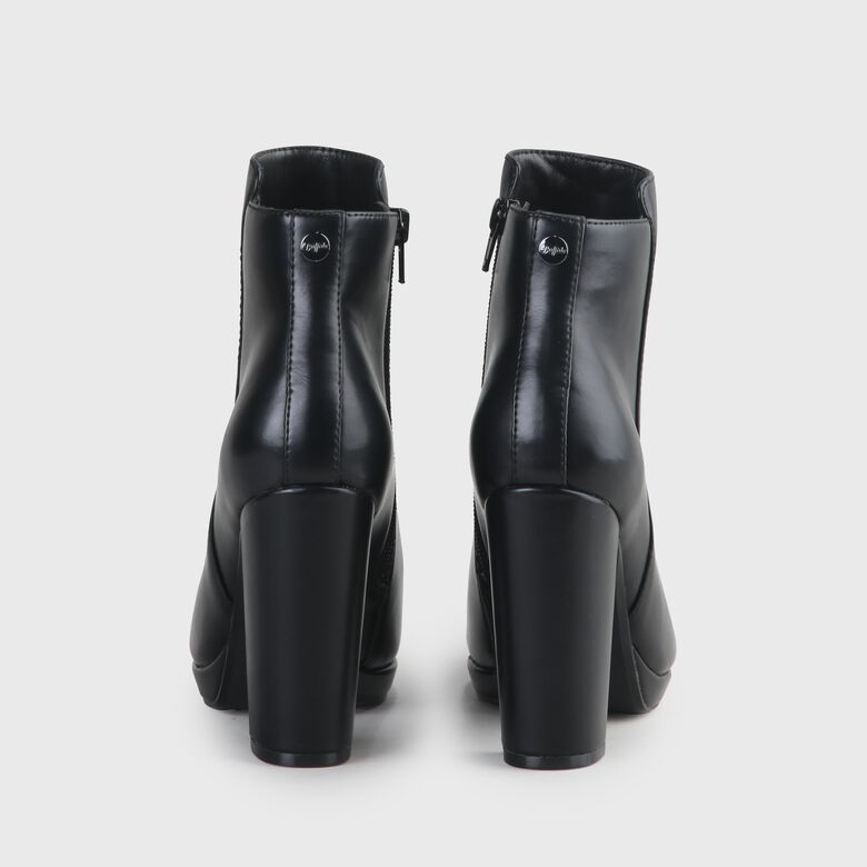 Melinda bottines cheville véganes, noir