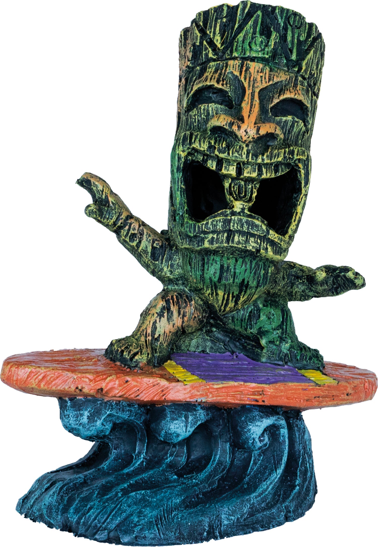 SuperFish aquarium decoratie Tiki surfer 15 x 10 x 15 cm