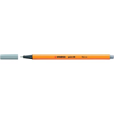 STABILO Point 88 - Feutre fin - 0.4 mm - gris bleu moyen