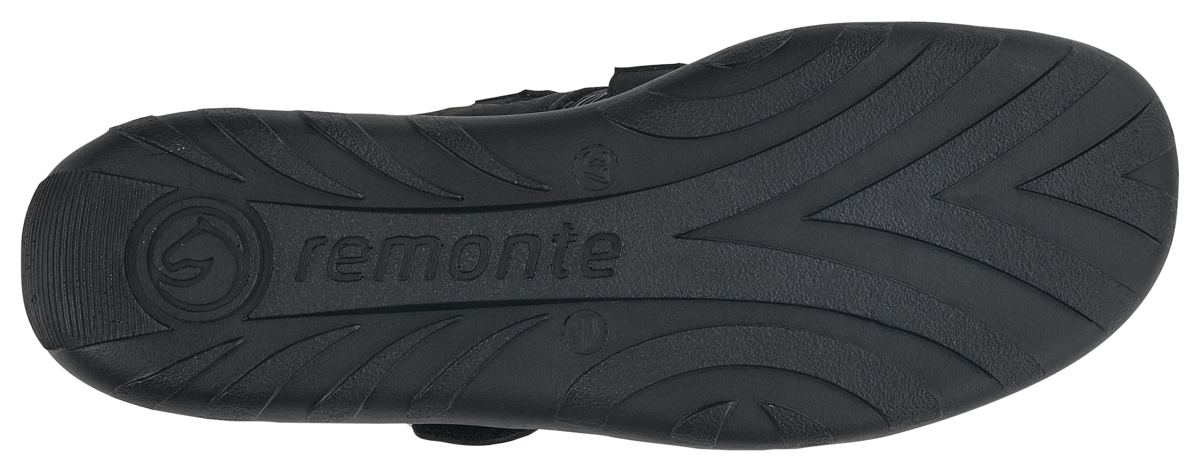 Remonte Ballerina  Slipper, Schlupfschuh, Slip-On Sneaker mit dezenter Snake-Optik