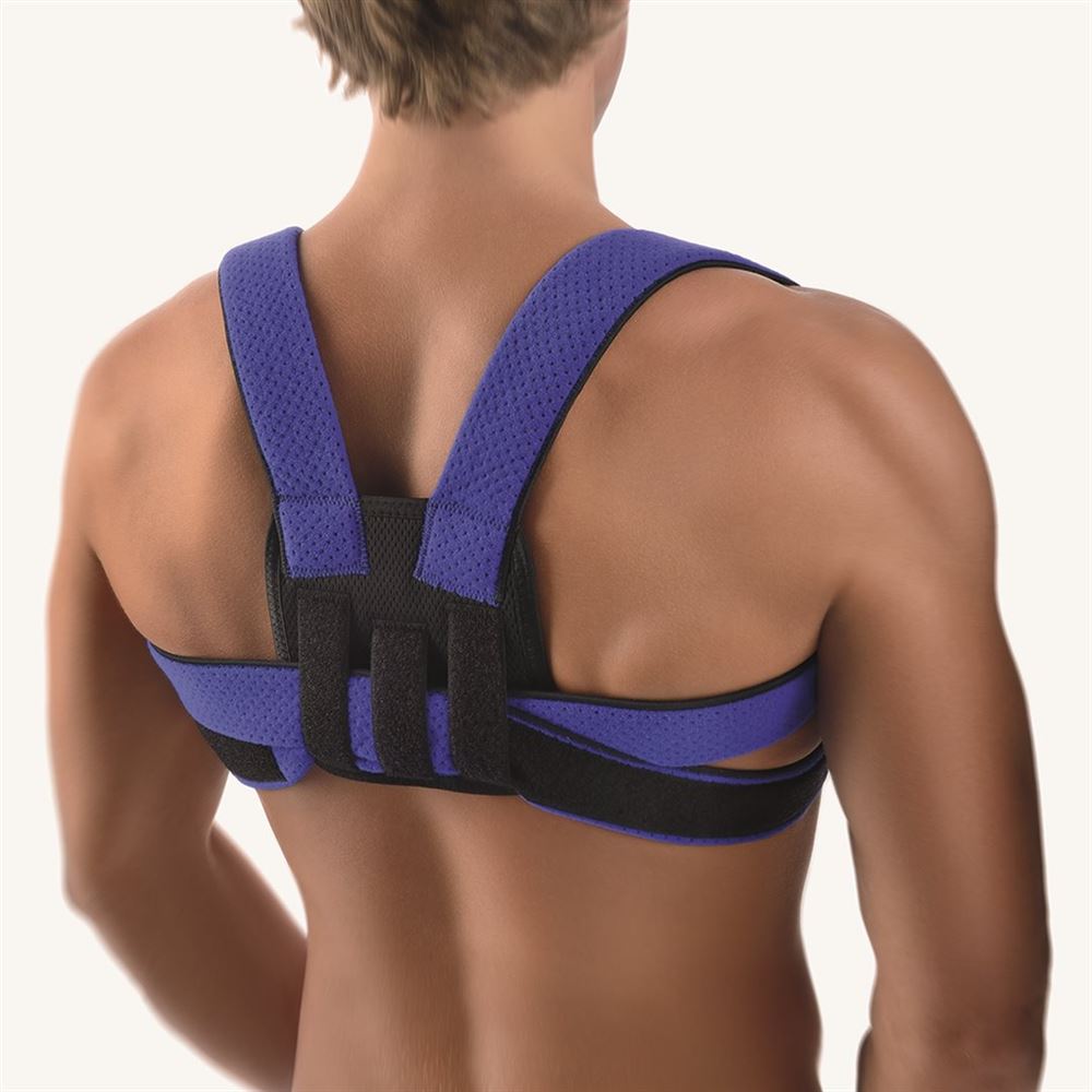 BORT Claviculaband GrE verstellbar blau 1 Stk