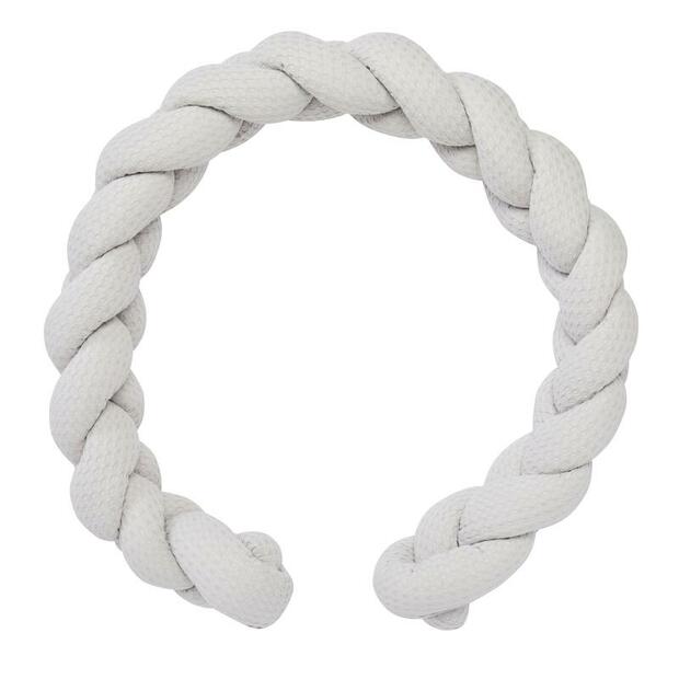 Tresse ouatinée en coton gaufré - Nuage - BB&CO