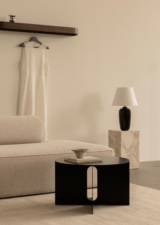 Audo Copenhagen Androgyne bijzettafel Ø63 ivoor