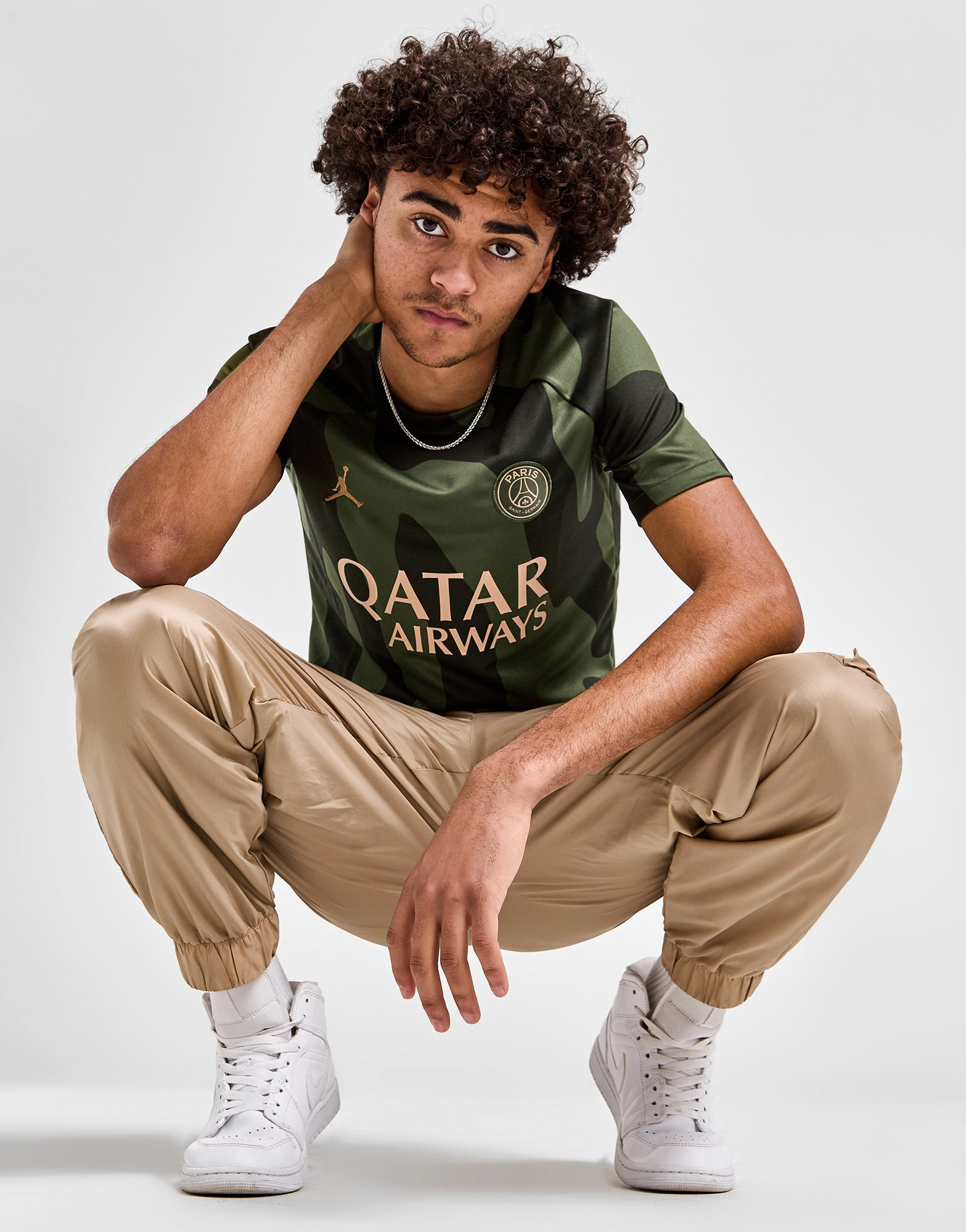 Jordan Paris Saint Germain Pre Match Shirt