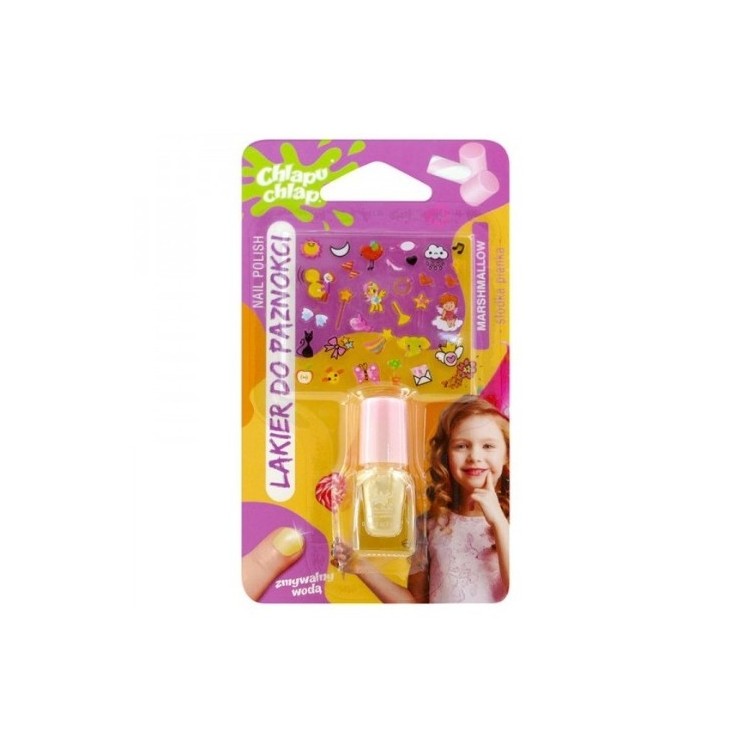 Chlapu Chlap Mashmallow Nagellack Gelb 2 ml
