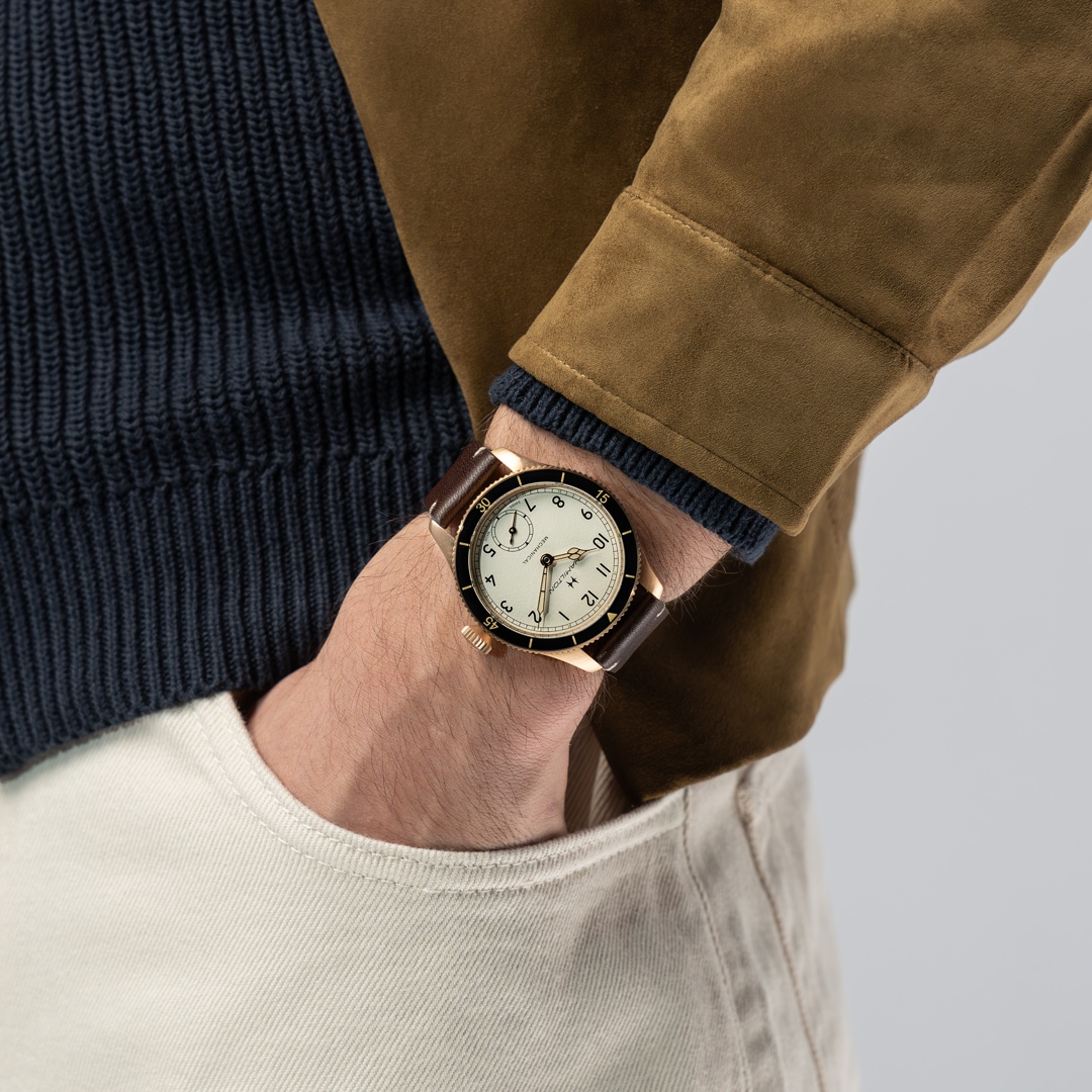 Hamilton Khaki Aviation Pilot Pioneer Mechanical Bronze