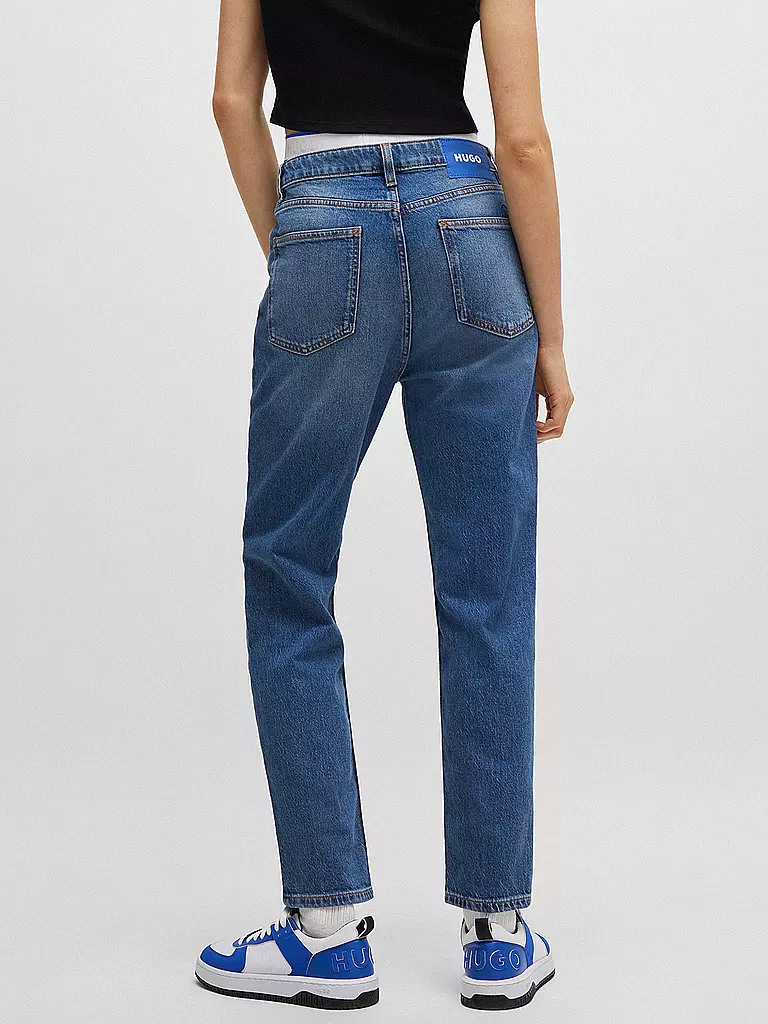 HUGO Jeans MOM NOE_B blau