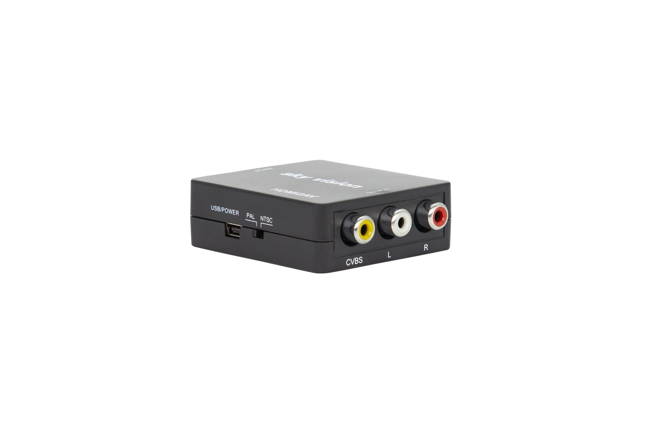 sky vision HDMI zu RCA Konverter (RCA/FBAS), HDTV, PS5, Xbox, schwarz