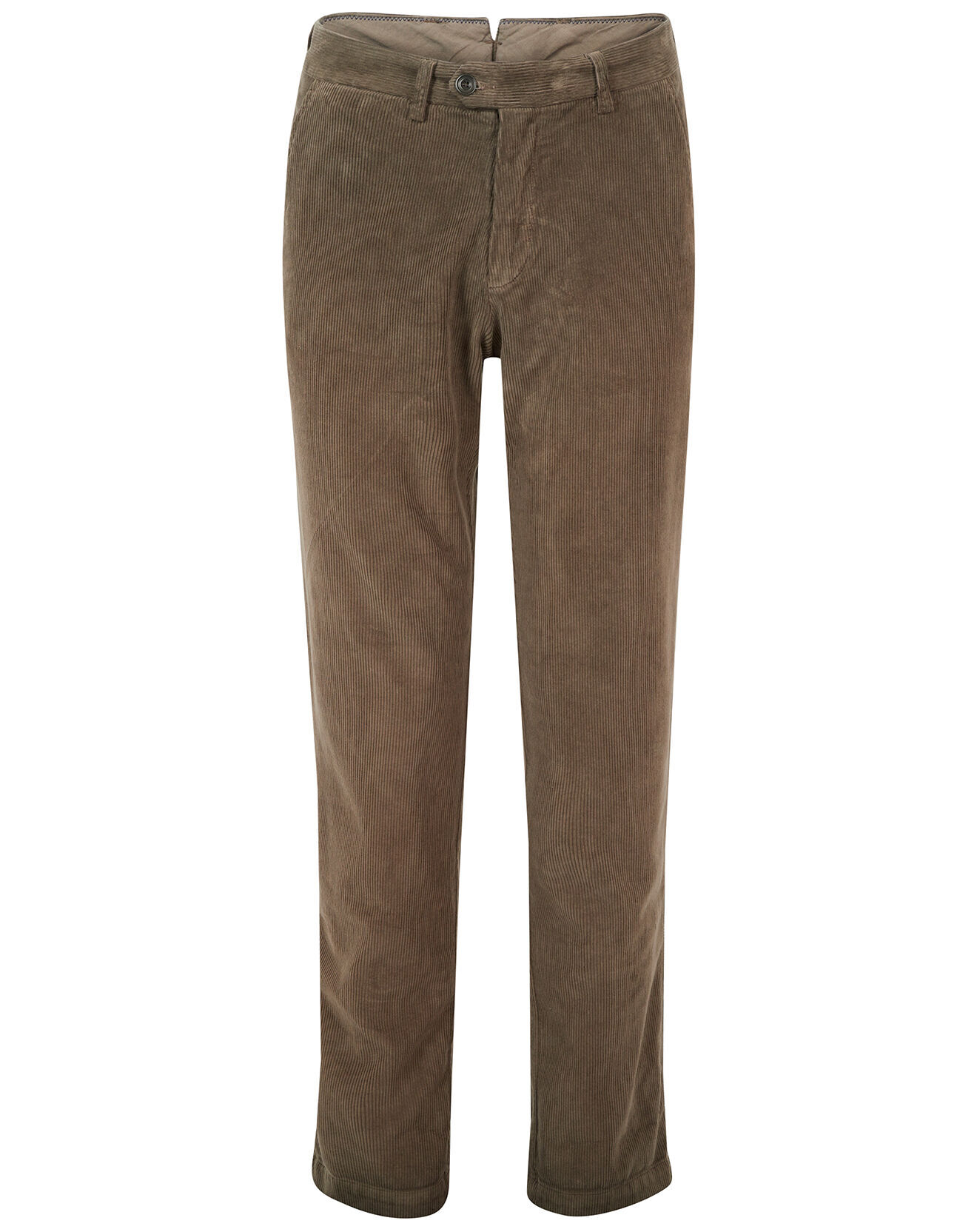 Hartford Pantalon en velours côtelé Tobby vert olive
