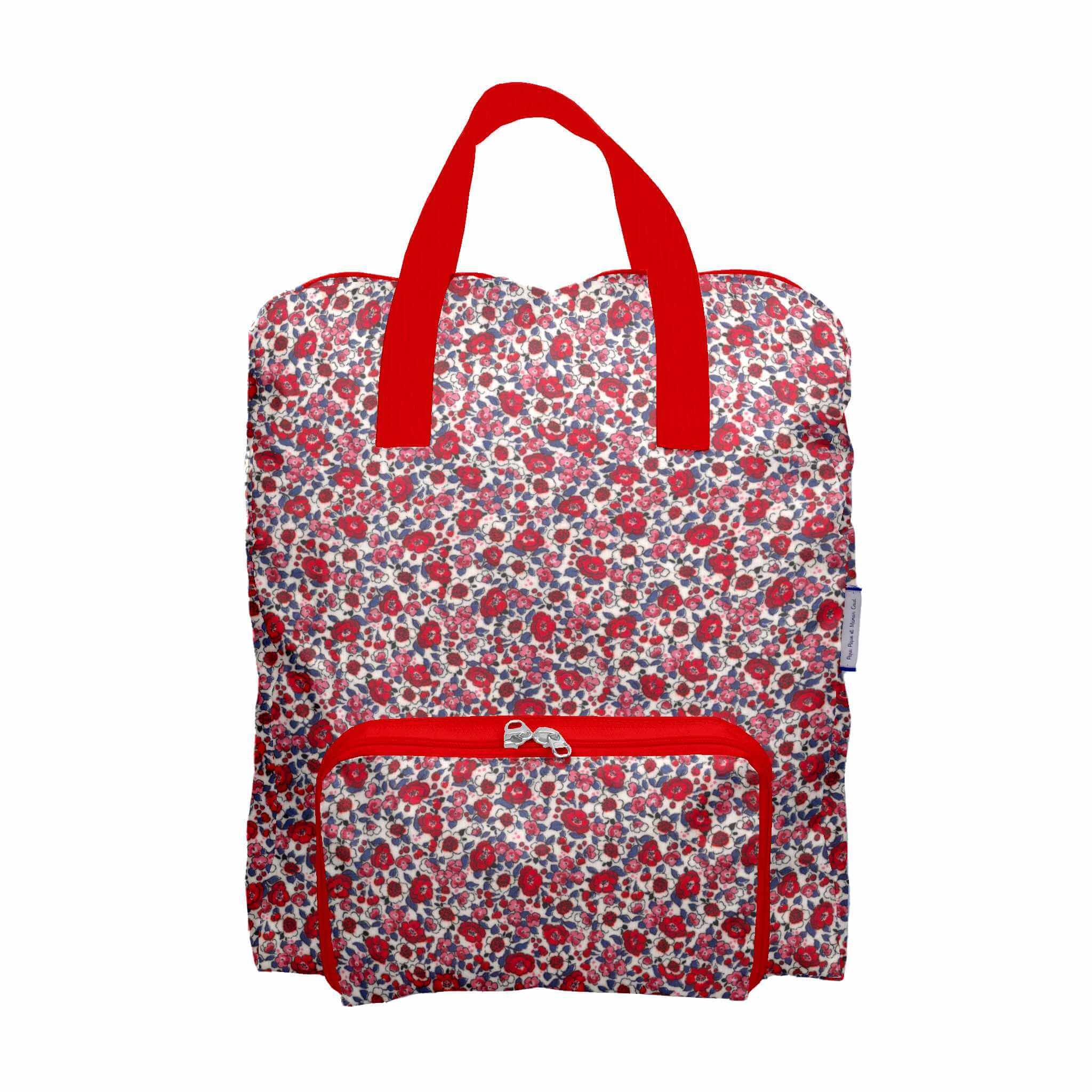 Sac À Dos Pliable Gaby Rouge Corolle