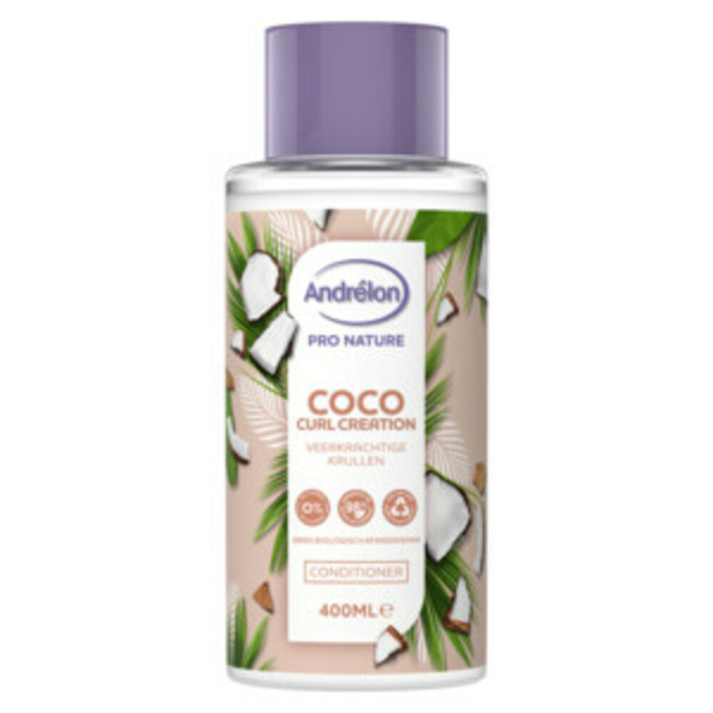 6x Andrelon Conditioner Coco Curl Creation400 ml