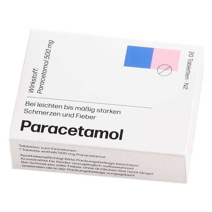 Paracetamol Sophien 500 Tabletten, 20 St