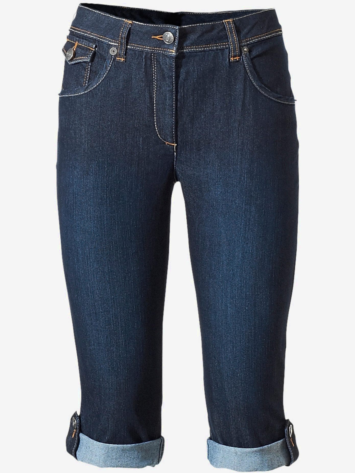 Corsaire en jean coupe skinny