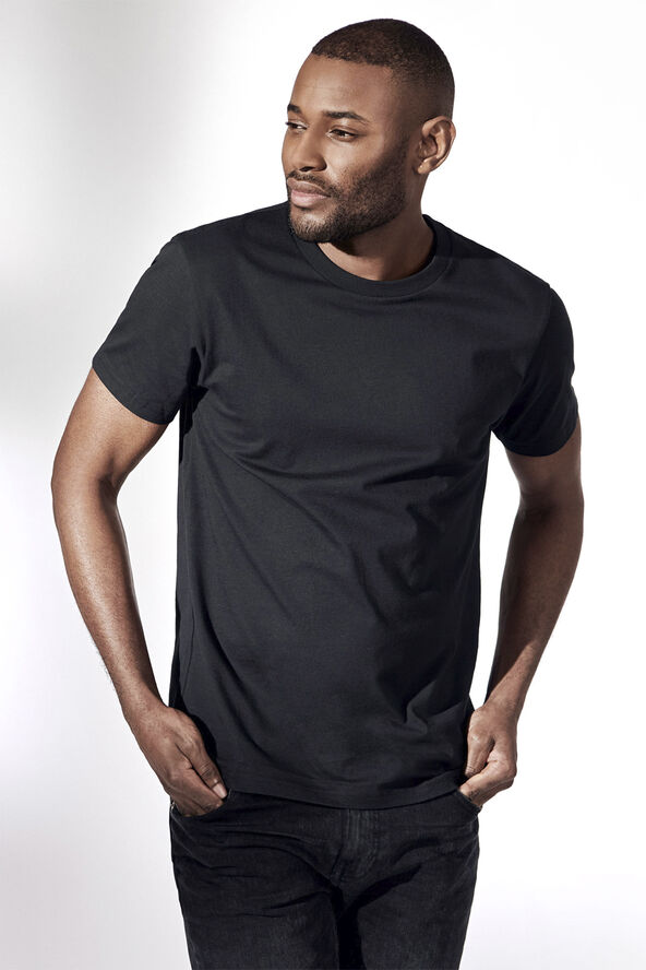 Bread & Boxers Crew-Neck regular Black