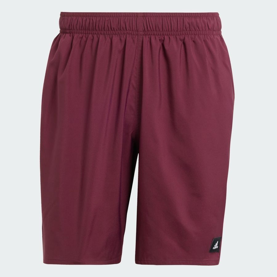 Adidas Short de bain uni de longueur classique CLX
