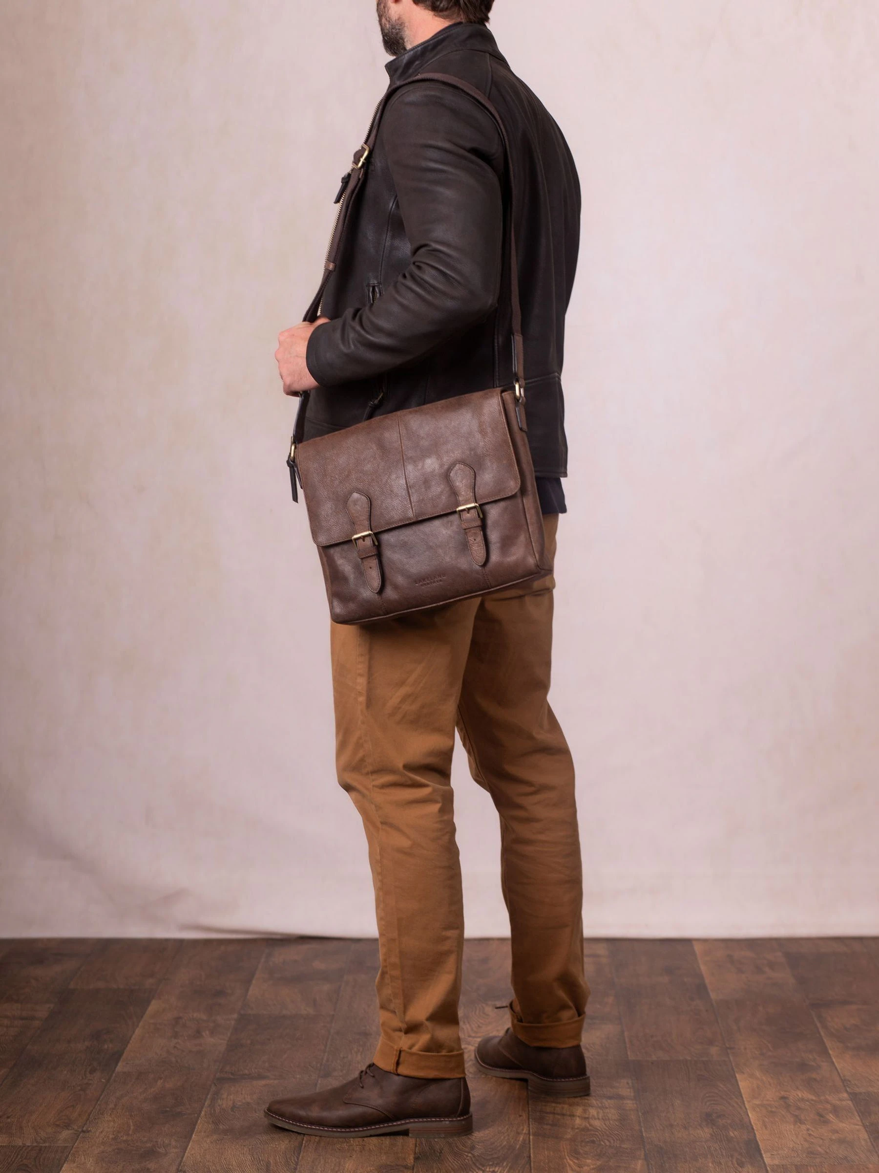 Lakeland Leather Hutton Messenger-tas