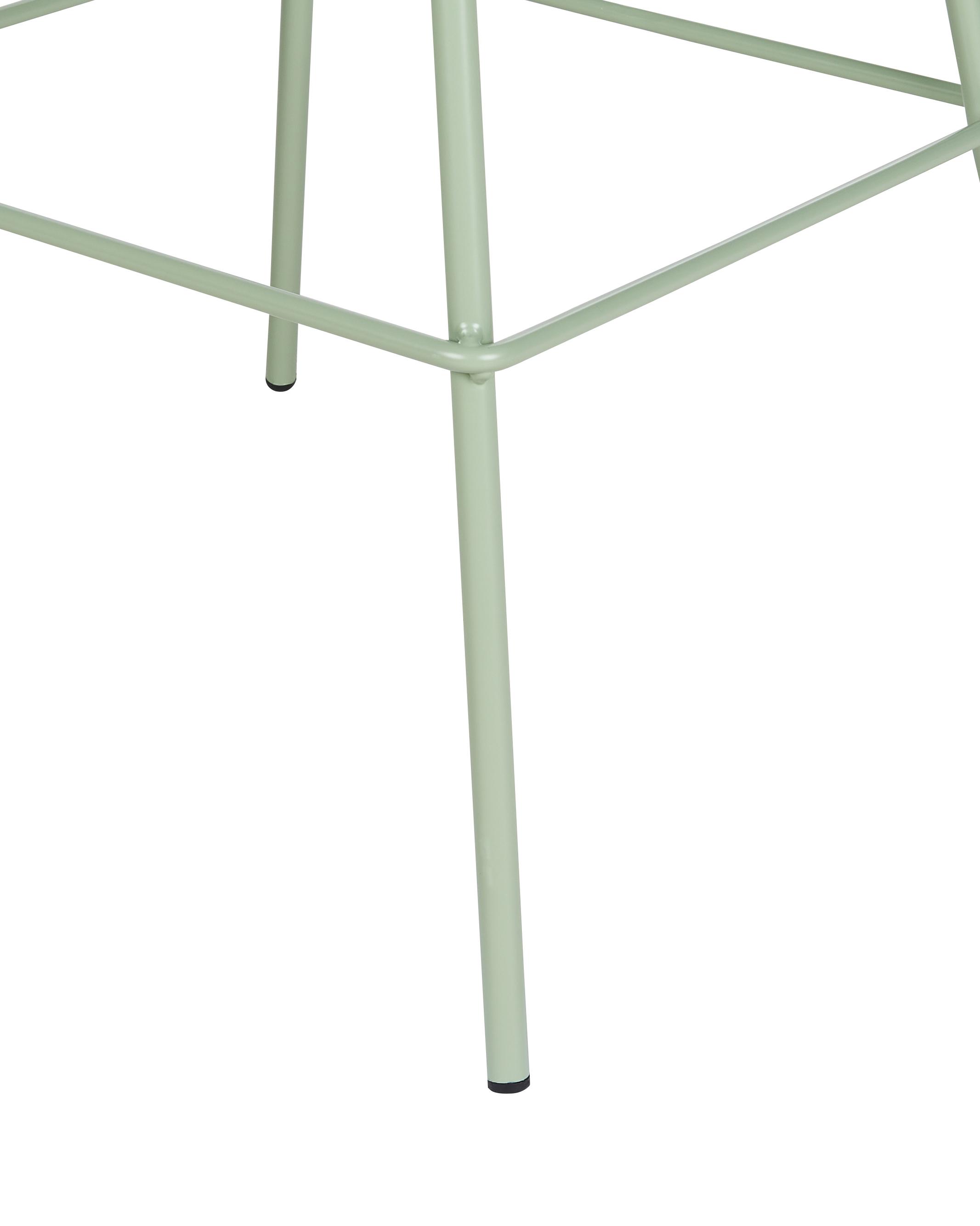 Set van 2 barstoelen SIBLEY Lichtgroen