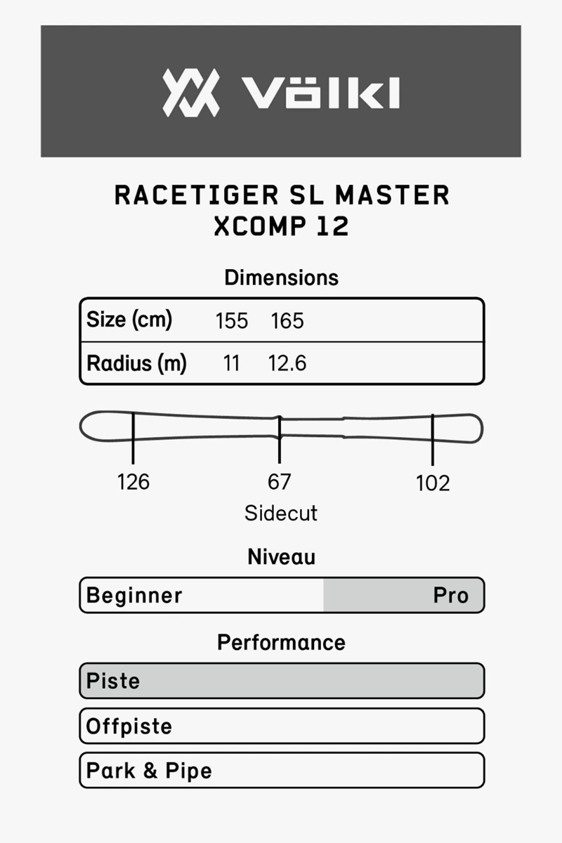 Voelkl Racetiger SL Master Ski Set 2324