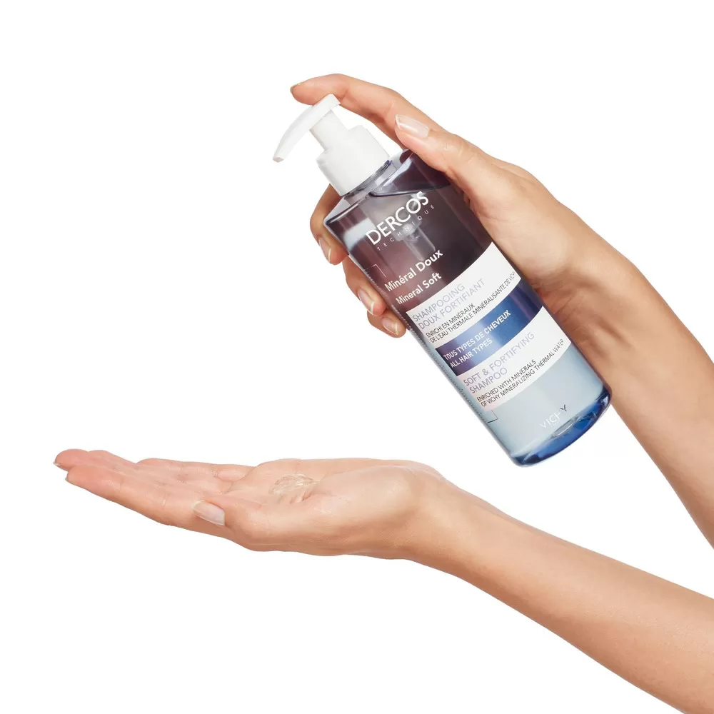 Vichy Dercos Technique Mineral Soft Shampoo - 400 ml.