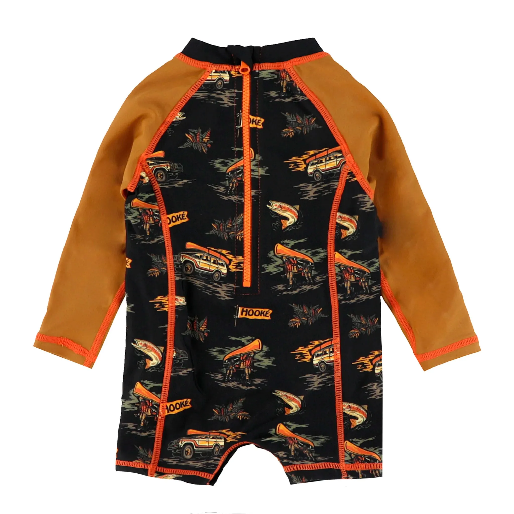 Hooké Maillot UV Une Pièce Peche 3-24mois