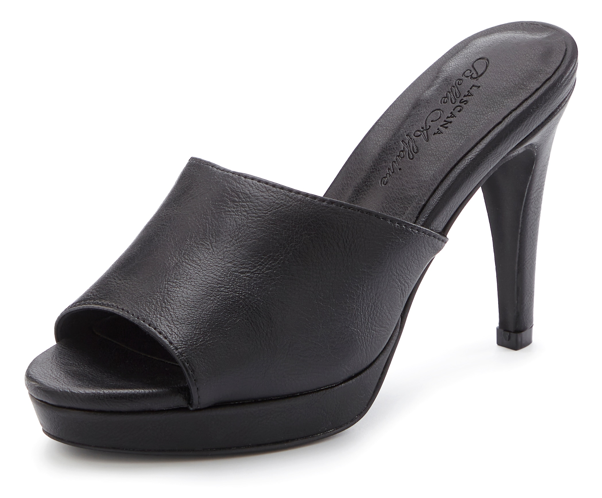 LASCANA Belle Affaire High-Heel-Pantolette  Mule, Sandale, offener Schuh mit leichtem Plateau