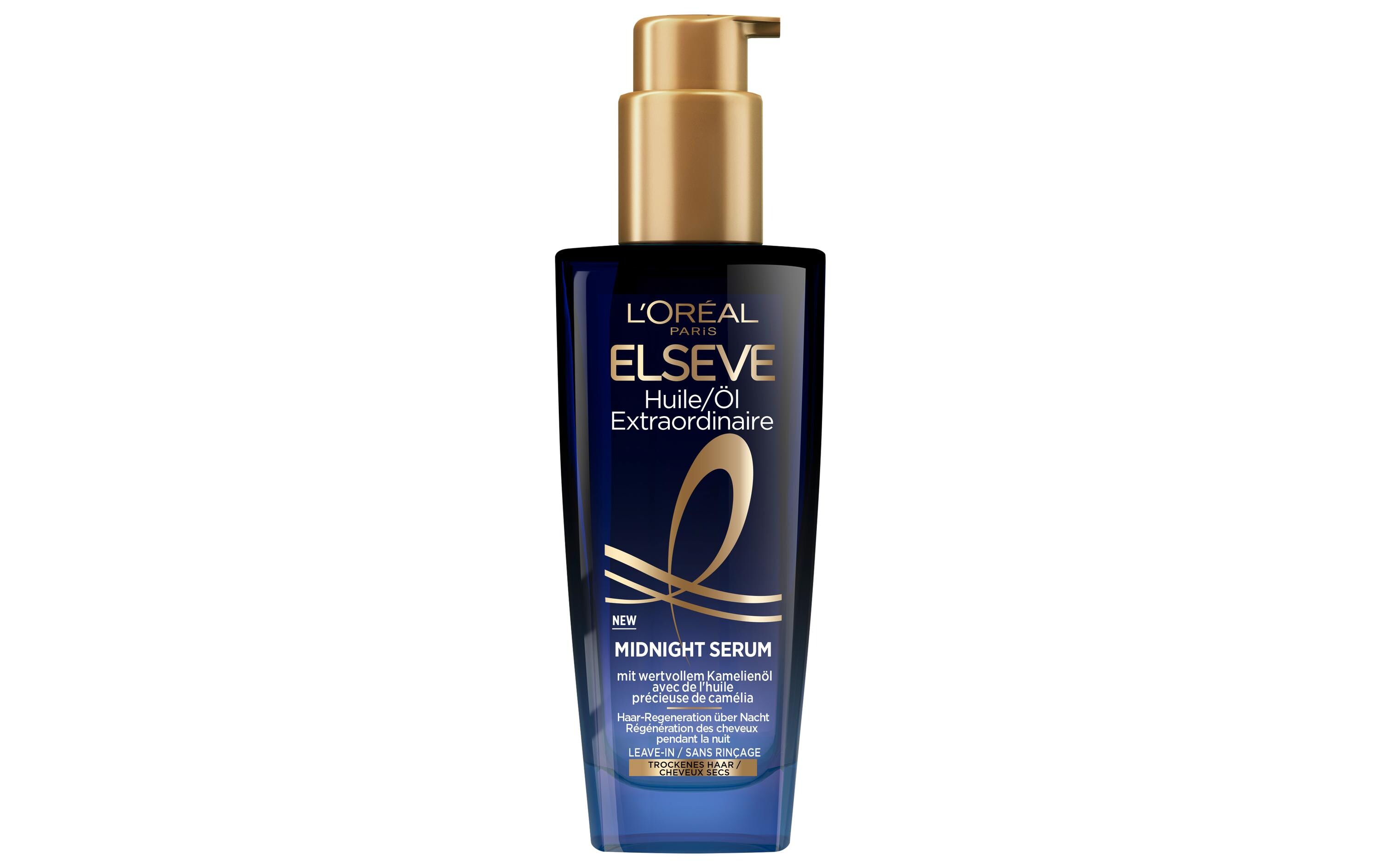 Serum Midnight 100 mlSerum mit Kamelienblütenöl füllt das Haar tiefenwirksam über Nacht wieder auf
