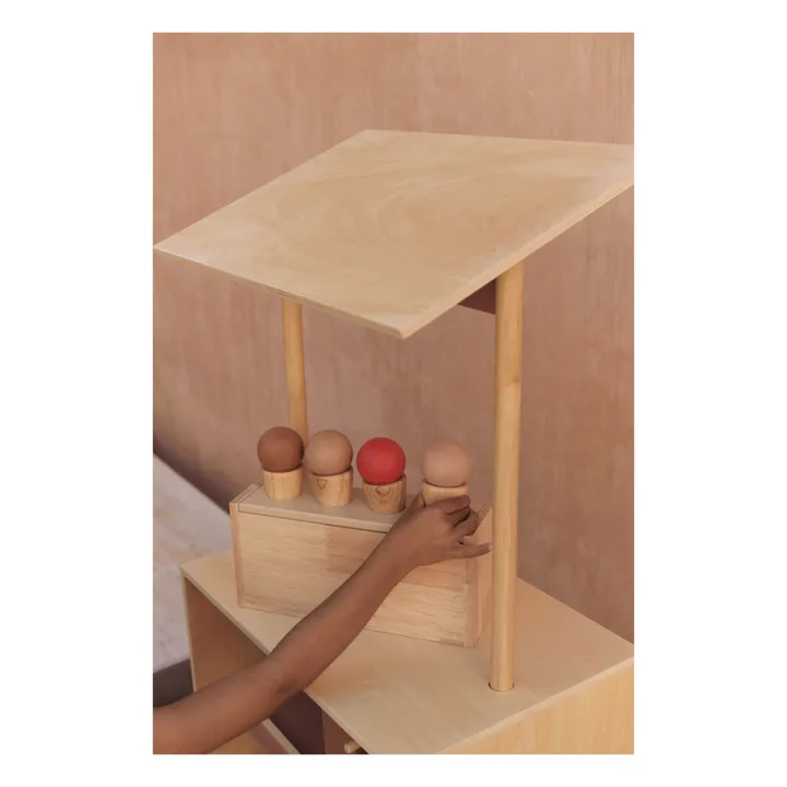Liewood Glaces Etta en bois | Rose