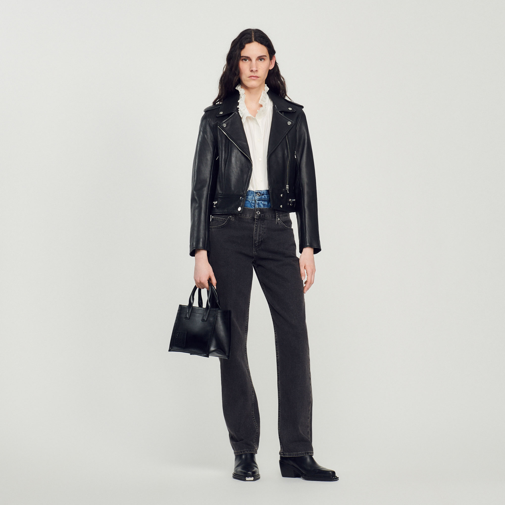 Blouson en cuir