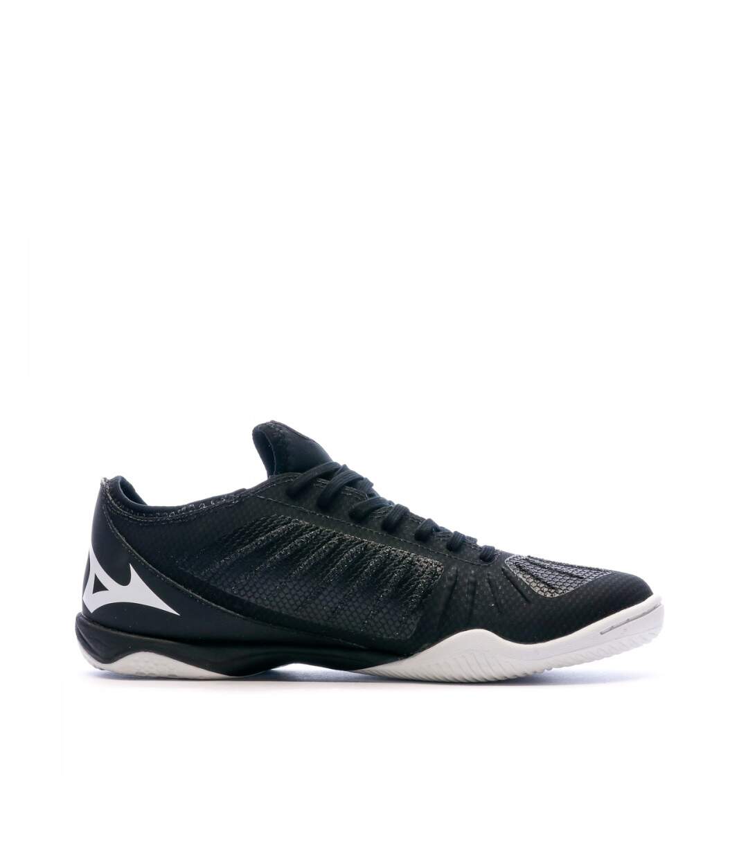 Chaussures de sport noires homme Mizuno Rebula Sala Elite