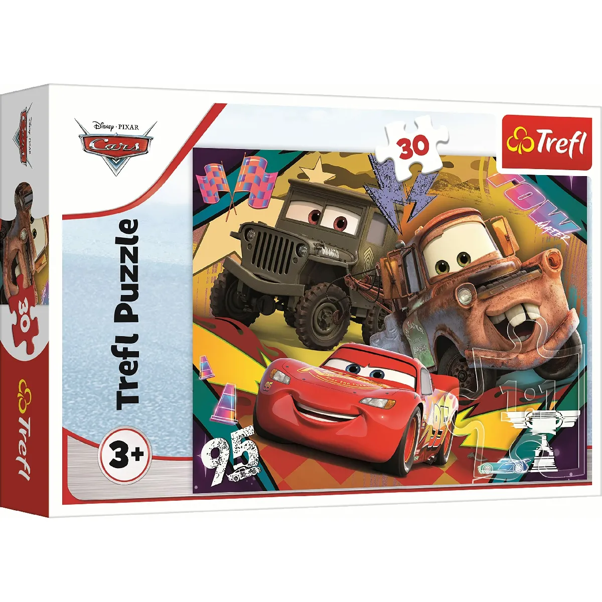 Trefl Puzzle 30 pièces Disney Cars
