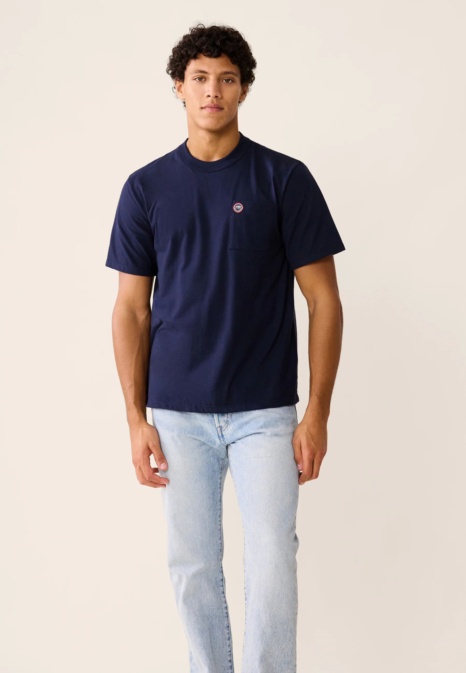 T-shirt LSF x Armor Lux-Eckmuhl Marine