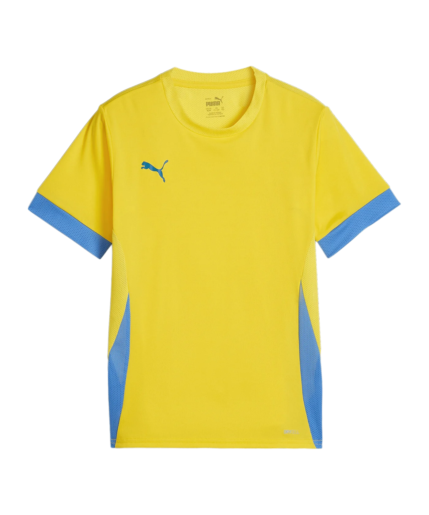PUMA teamGOAL Matchday Trikot Kids Gelb Blau F17