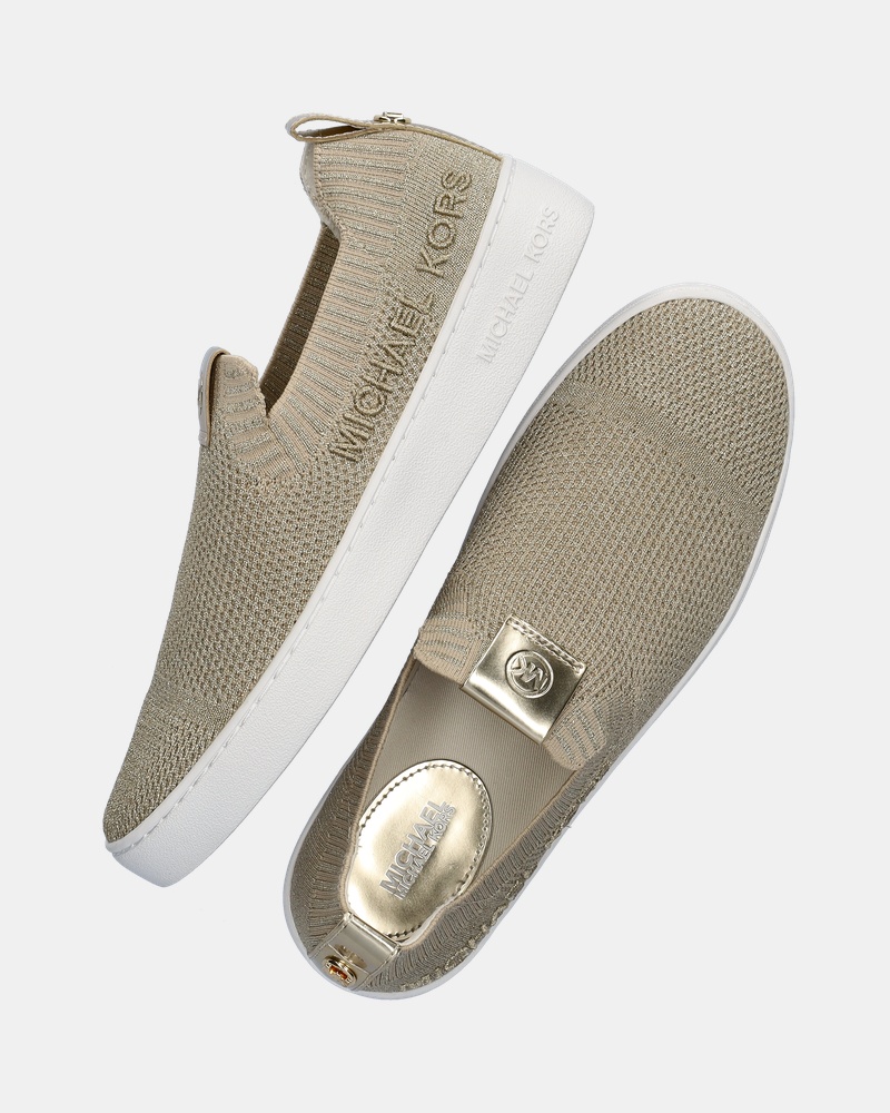 Michael Kors Michael Kors Juno Knit Slip On Instapschoenen  - goud