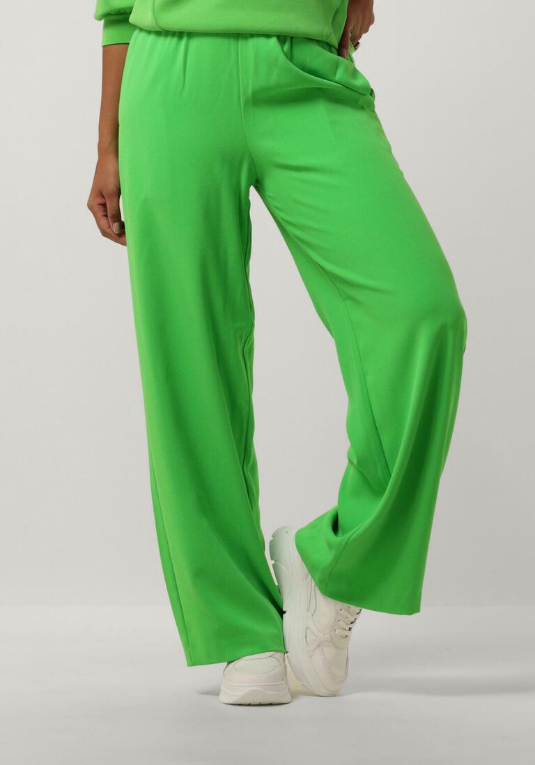 SELECTED FEMME groene selected femme wijde broek slftinni-relaxed mw wide pant n