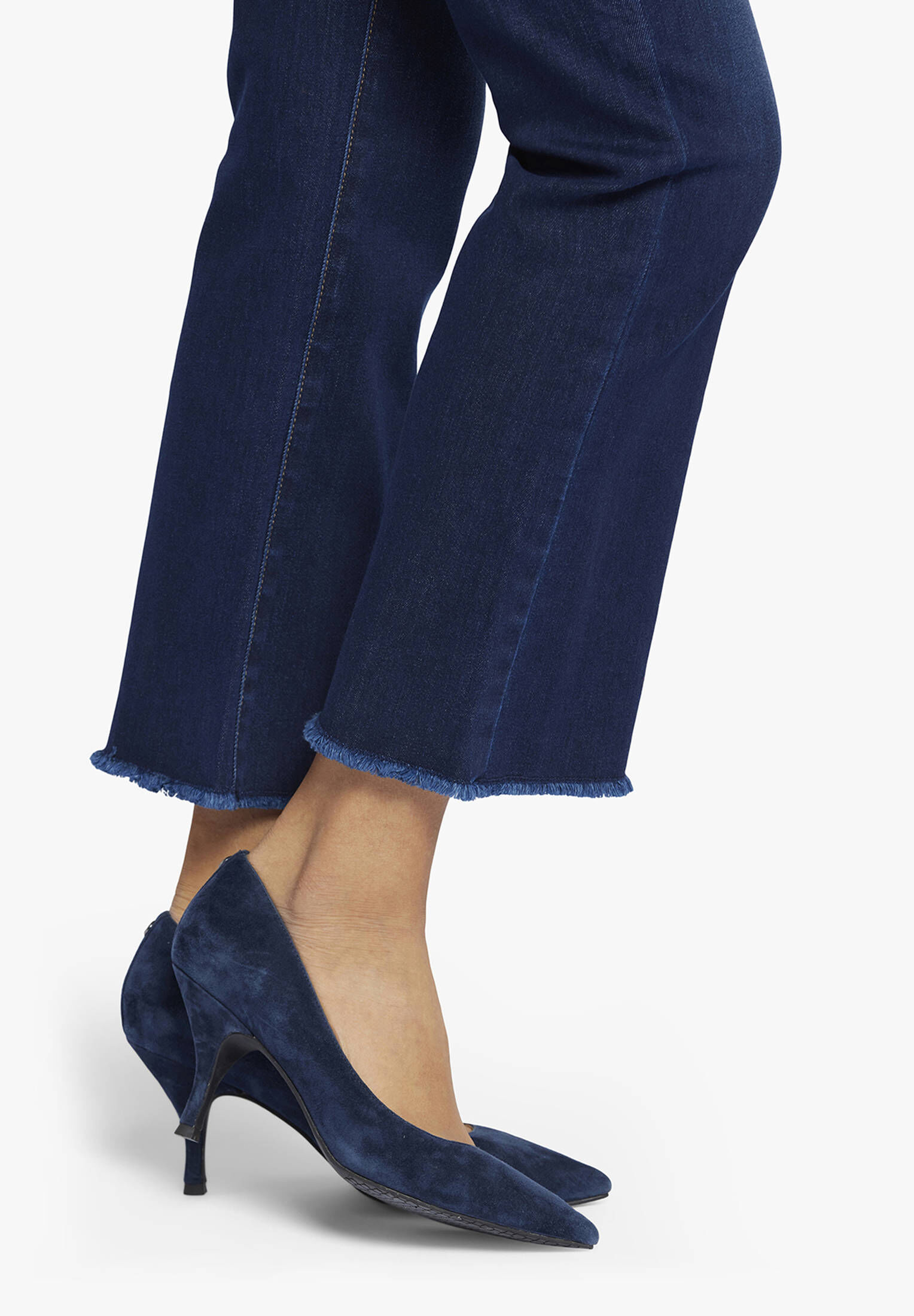 NYDJ| Damen Ankle-Jeans Barbara Bootcut Ankle Fray Hem