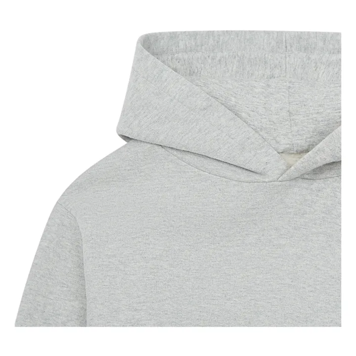 SMALLABLE BASICS Hoodie Coton Bio | Gris chiné