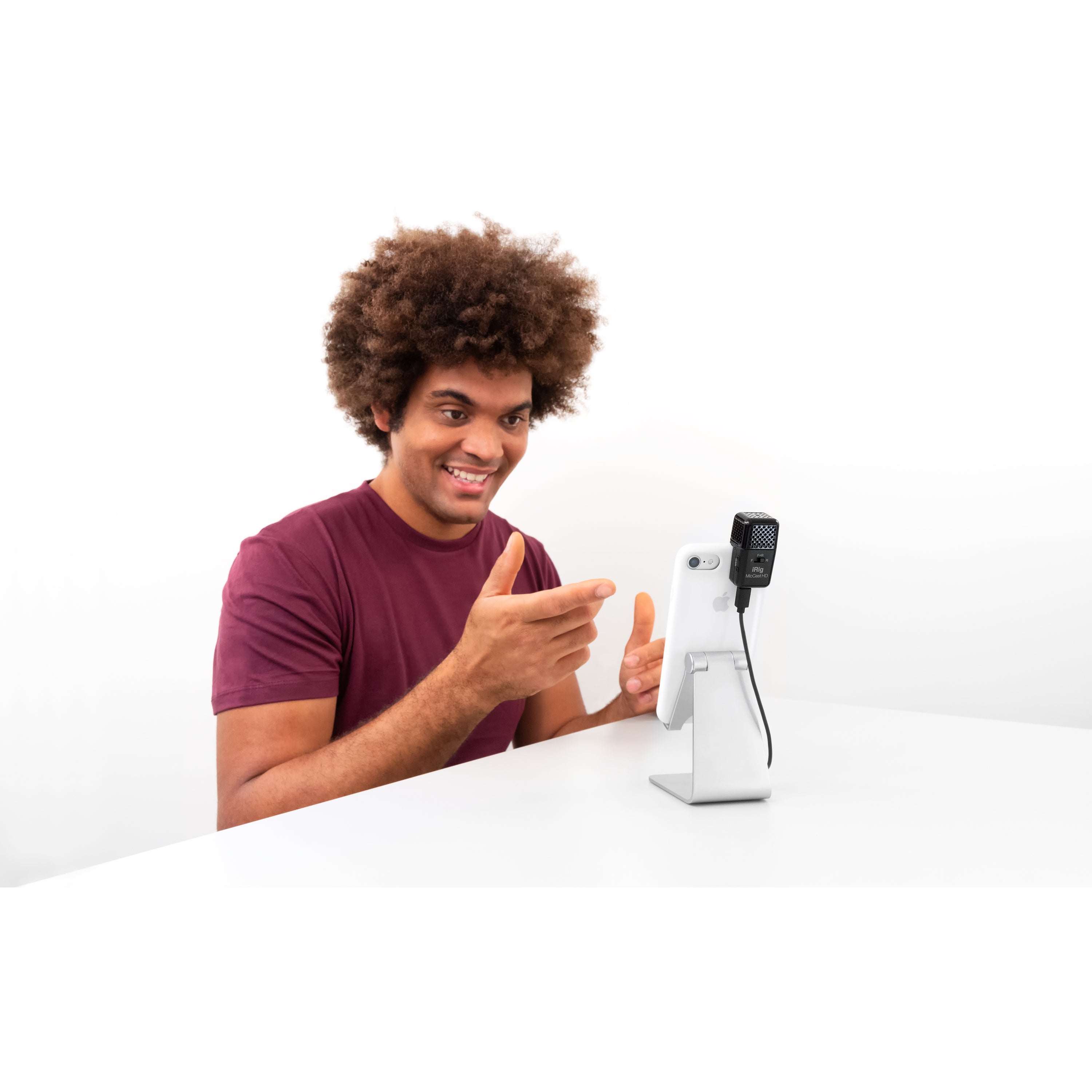 IK Multimedia iRig Mic Cast HD digitale microfoon