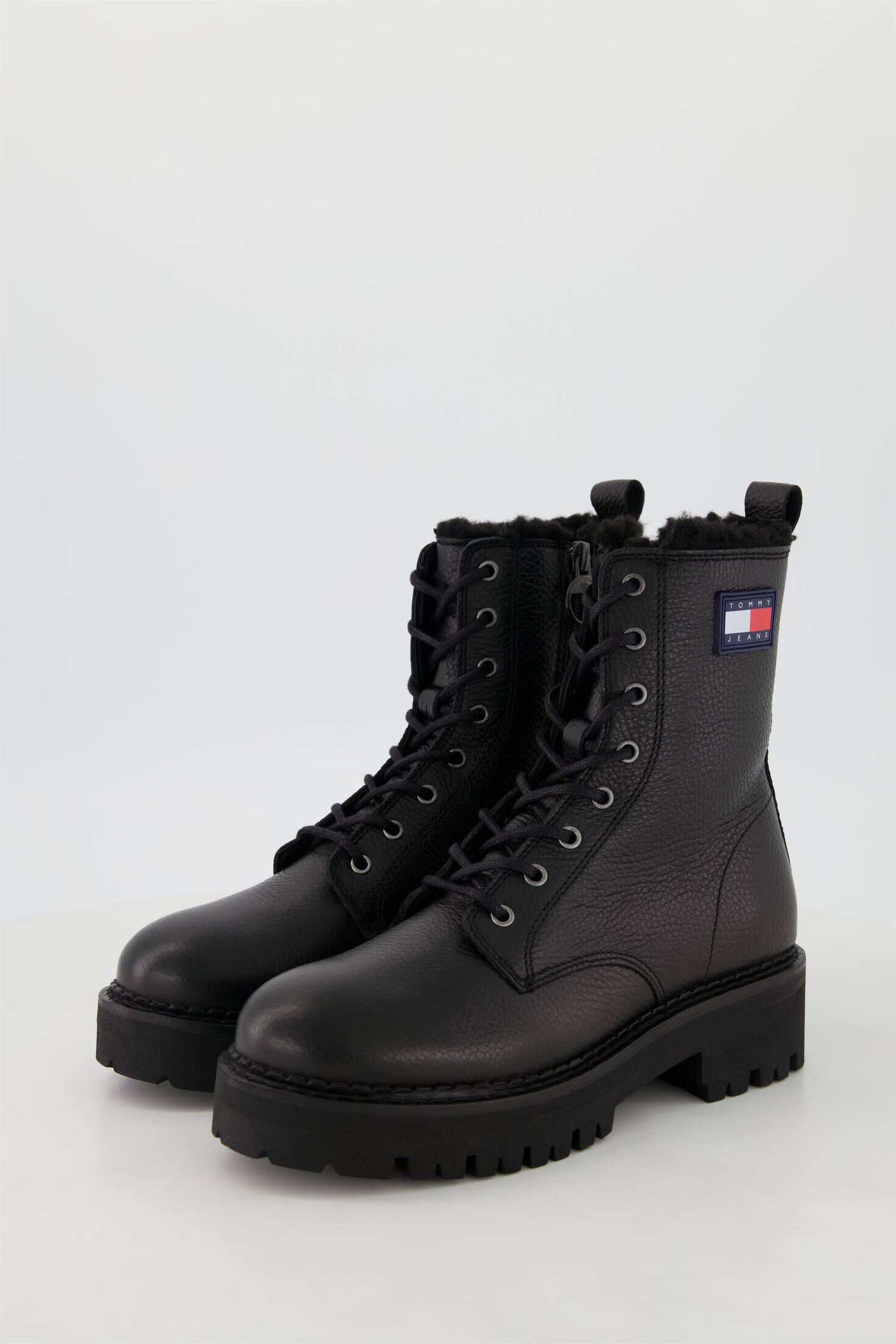 Tommy Hilfiger| Damen Schnürboots TJW URBAN BOOT TUMBLED LTR WL