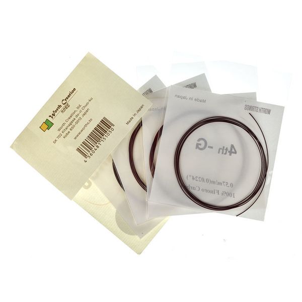 Worth Strings BM Konzert/Sopran Ukulele Set