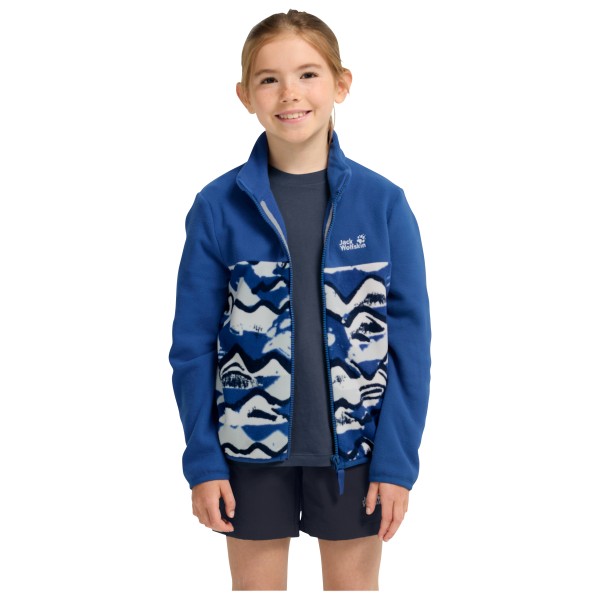 Jack Wolfskin - Kid's Paw Era 100 Print Fullzip - Veste polaire