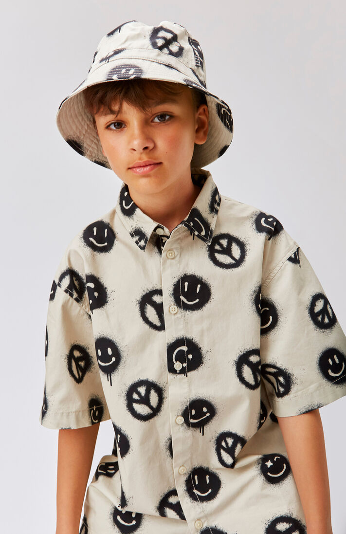 MOLO beige molo casual overhemd richie